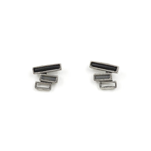 Boucles d'oreilles en étain