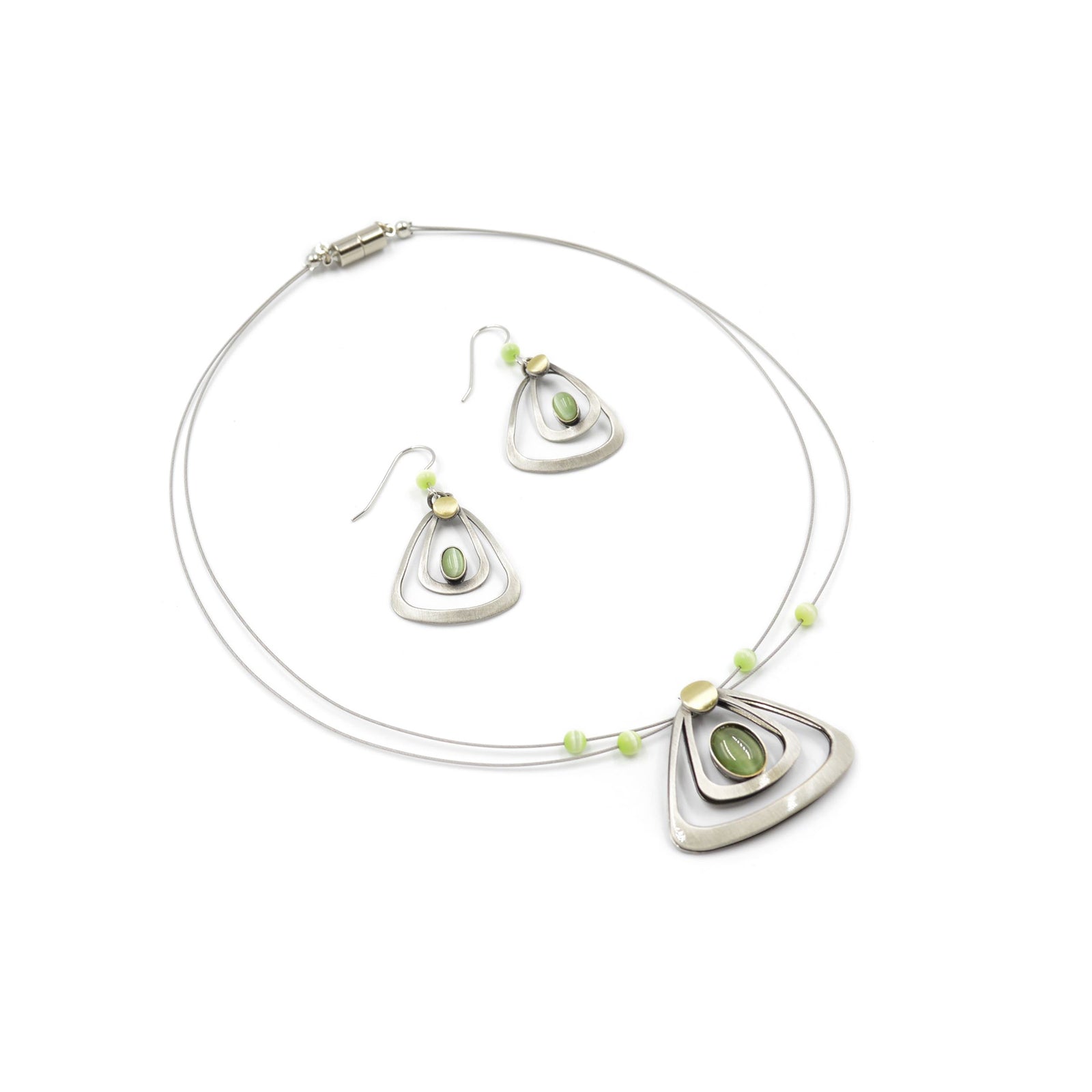 Ensemble de bijoux en laiton