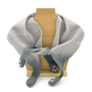 Écharpe pattes de chat