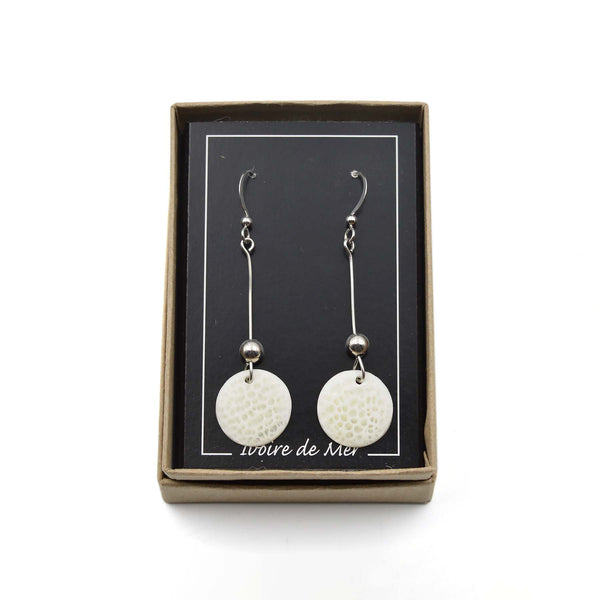 Boucles D'oreilles Artisanales Jostovo Peintes à La Main Par Karavaeva - Pièce Unique, Russie