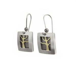 BOUCLES D'OREILLES ARBRE