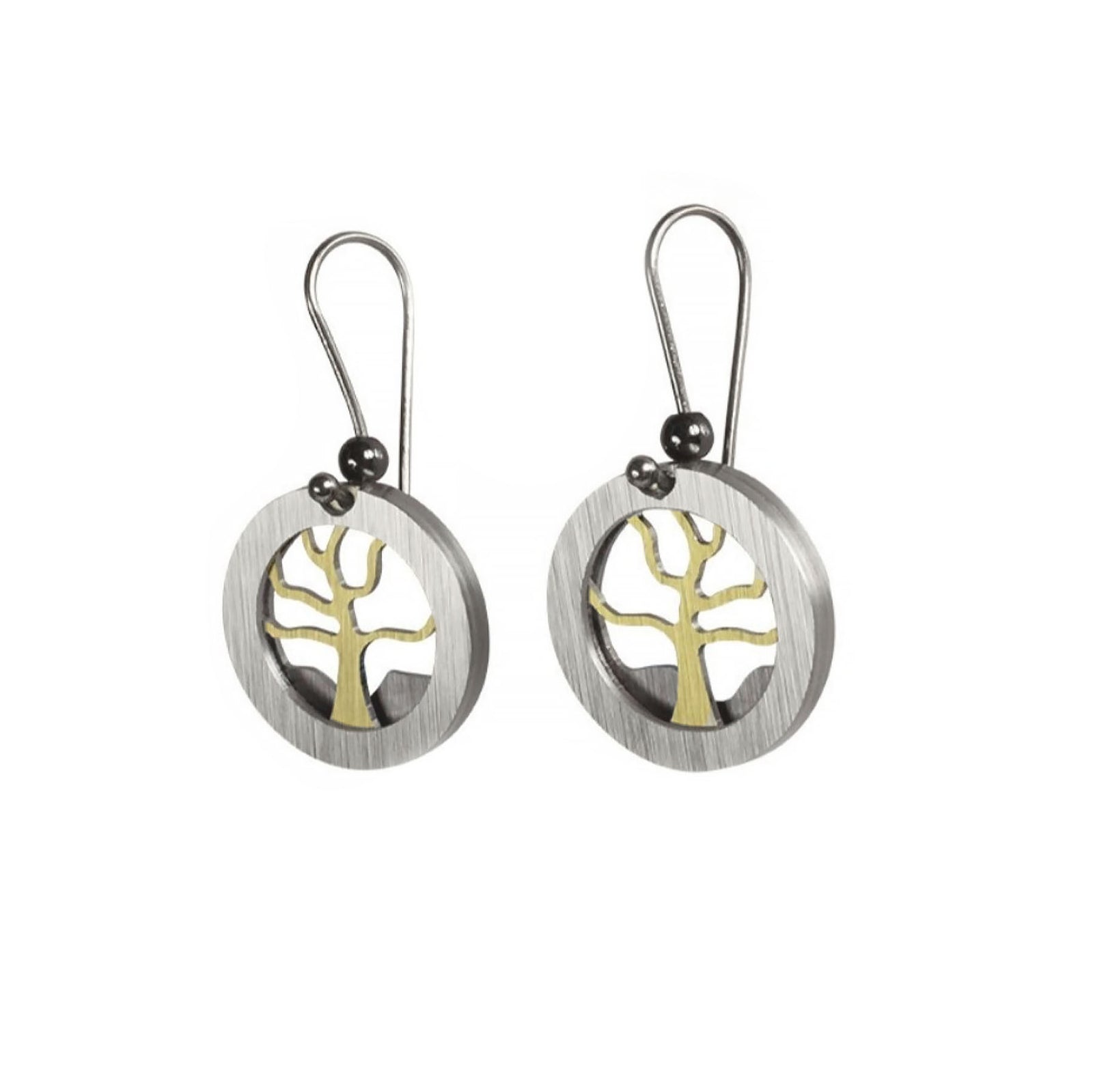 Boucles d'oreilles en aluminium