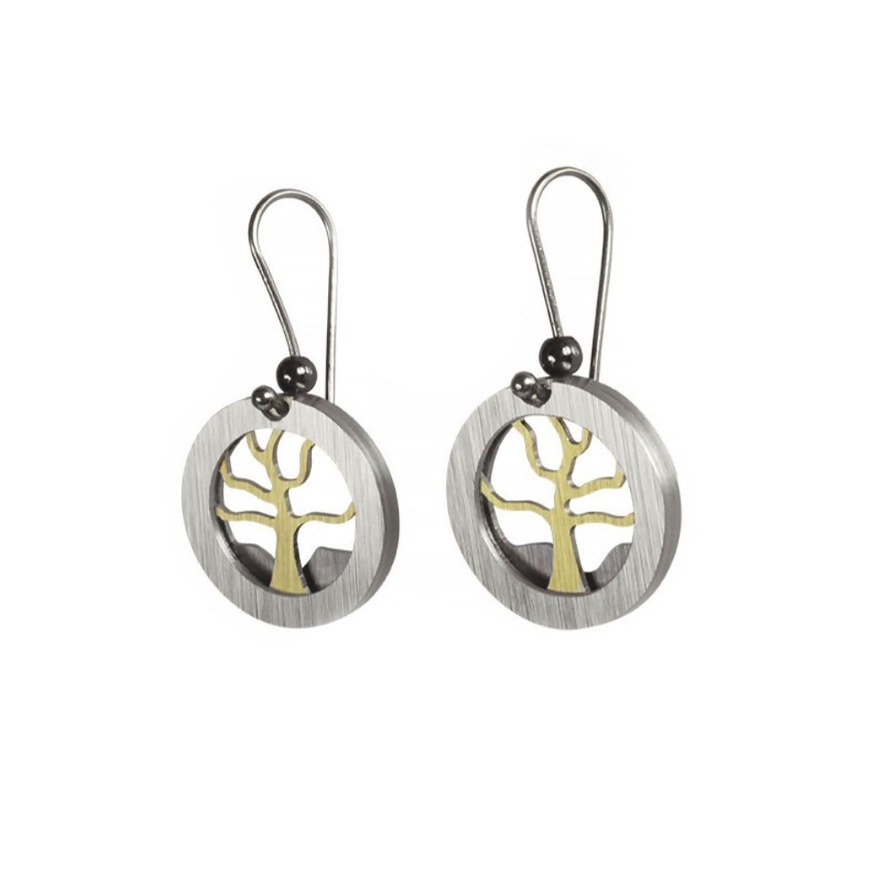 BOUCLES D'OREILLES ARBRE