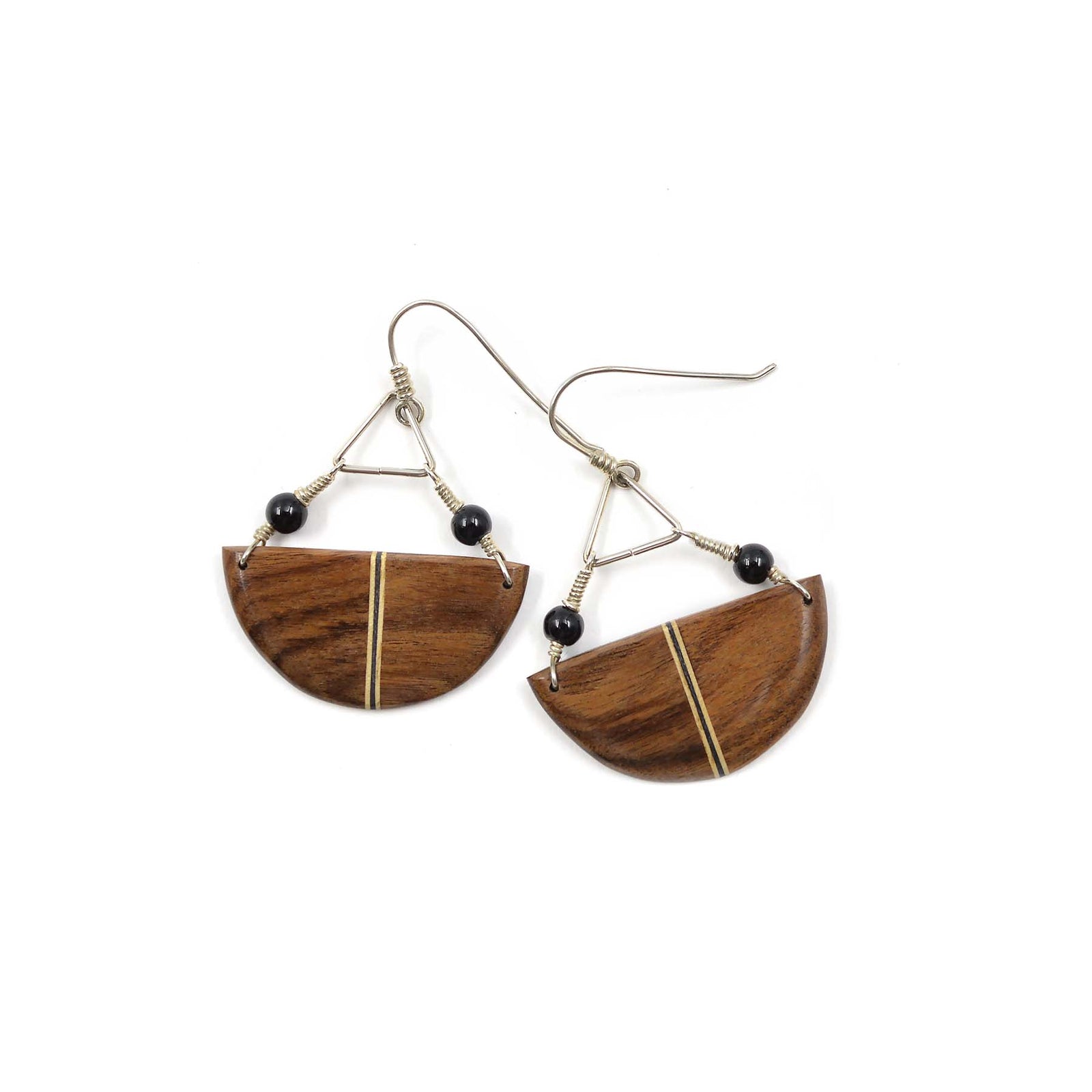 Boucles d'oreilles en bois Bato