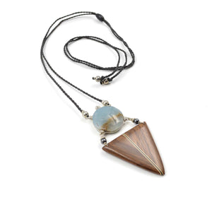 COLLIER EN BOIS