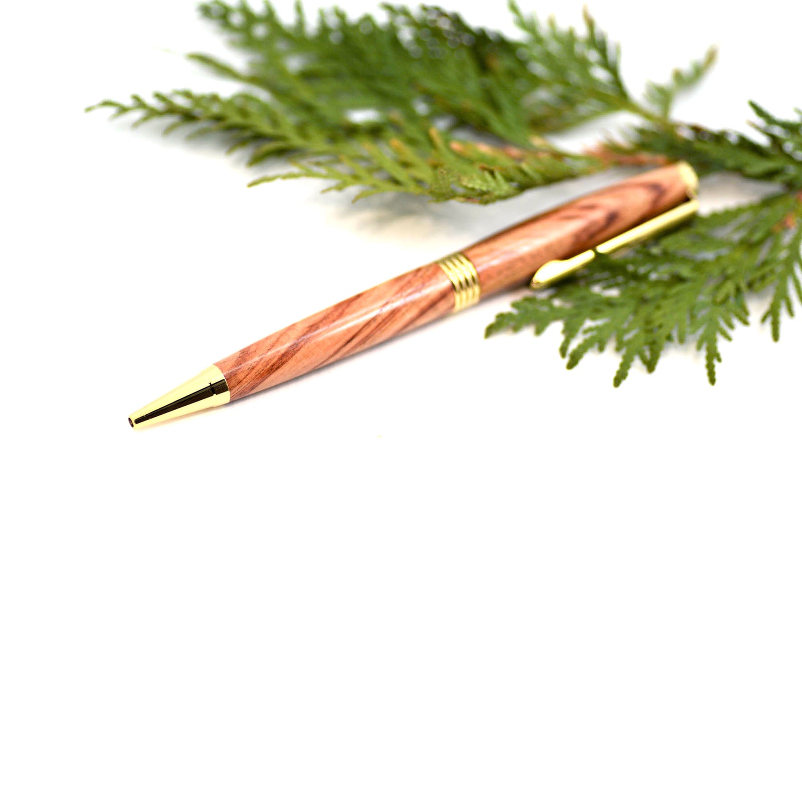 Stylo à bille en bois de tulipier