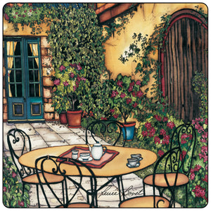 Ensemble de 4 sous-verres Terrasses