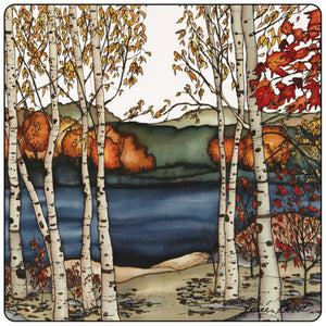 Ensemble de 4 sous-verres Nature
